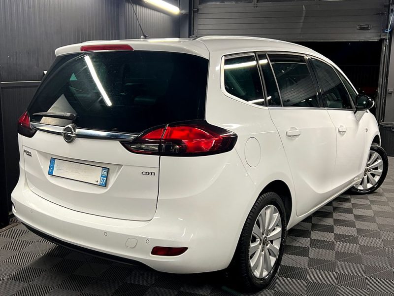 OPEL ZAFIRA TOURER III 2.0 CDTI 130 Cv 7 PLACES 1ERE MAIN ORIGINE FRANCE CRIT AIR 2 - GARANTIE 1 AN