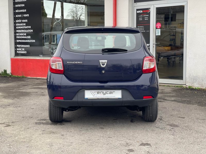 DACIA SANDERO II 1.2 16V 75 CH LAUREATE GARANTIE 6 MOIS