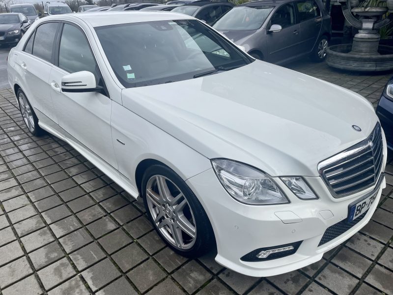 MERCEDES CLASSE E 2011 E 350 CDI 2987cm3 231cv