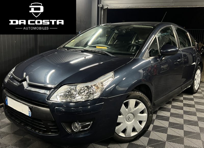 CITROEN C4 1.6 HDI 110 Cv BOITE AUTOMATIQUE 42 800 Kms REGULATEUR LIMITEUR BLUETOOTH - GARANTIE 1 AN