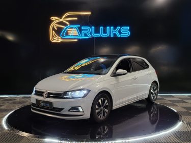 VOLKSWAGEN POLO 1.0 TSI 95cv CONFORTLINE / SUIVI COMPLET VOLKSWAGEN / CARPLAY / TOIT OUVRANT / FRONT