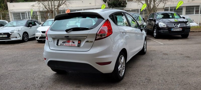 Ford Fiesta VI 1.0l EcoBoost 101 cv berline, *Crit'Air1*, *Éclairage d'ambiance*, *Régulateur*