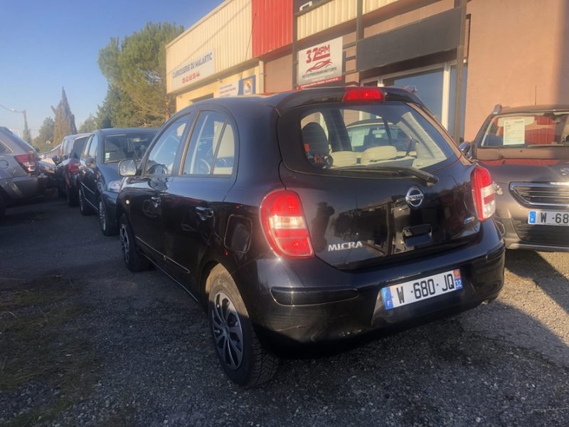 NISSAN MICRA 2011 1.2 80 cv garantie 12 mois