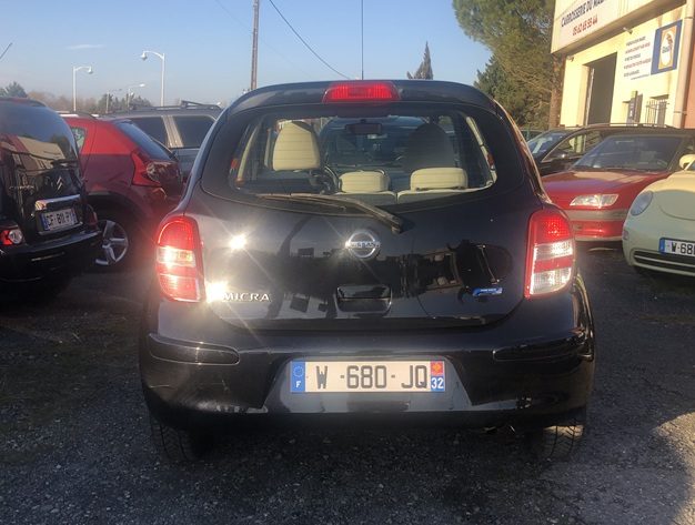 NISSAN MICRA 2011 1.2 80 cv garantie 12 mois