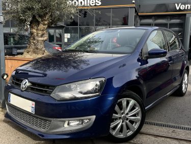 VOLKSWAGEN POLO 5 V 1.6 TDI 90 Cv SPORTLINE 5 PORTES GPS REGULATEUR CRIT AIR 2 - GARANTIE 1 AN