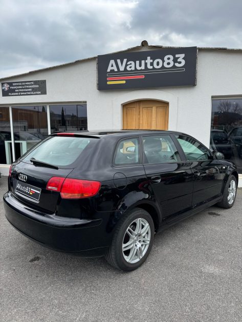 AUDI  A3 2008 Ambiente 1.9 TDI 105CV / Distribution OK / CT OK / Révisée