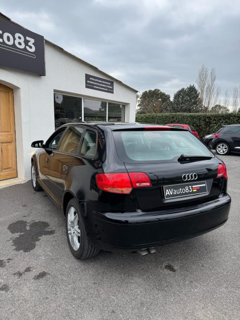 AUDI  A3 2008 Ambiente 1.9 TDI 105CV / Distribution OK / CT OK / Révisée