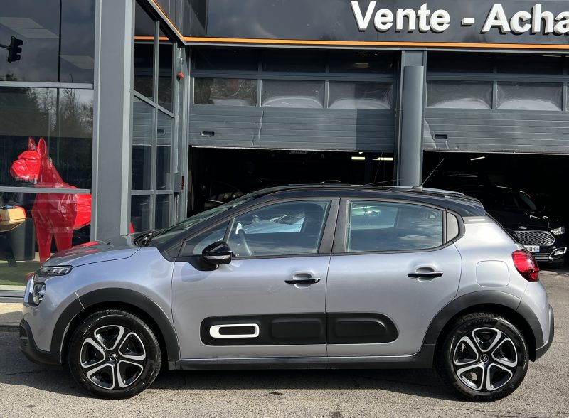 CITROEN C3 III (2) SHINE 1.2 110 Cv 1ERE MAIN 9519 Kms APPLE CARPLAY & ANDROID AUTO - GARANTIE 1 AN 