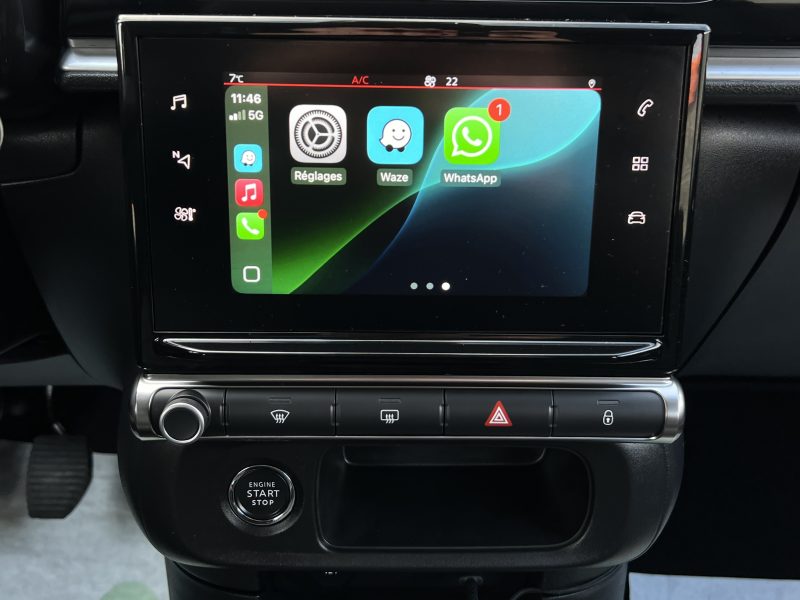 CITROEN C3 III (2) SHINE 1.2 110 Cv 1ERE MAIN 9519 Kms APPLE CARPLAY & ANDROID AUTO - GARANTIE 1 AN 
