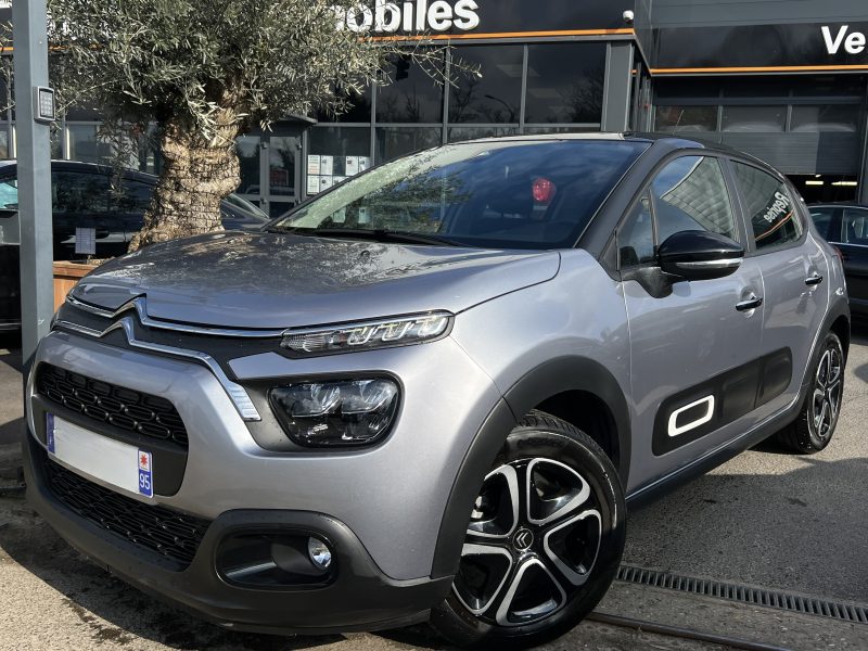 CITROEN C3 III (2) SHINE 1.2 110 Cv 1ERE MAIN 9519 Kms APPLE CARPLAY & ANDROID AUTO - GARANTIE 1 AN 