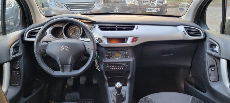 Citroen C3 II  1.6l Hdi 90ch, Champagne, *Rappel d'airbag fait*, *Idéale jeune conducteur*