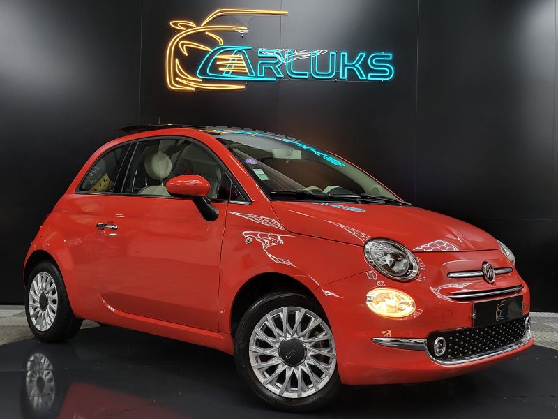 FIAT 500 1.2 MPi 69cv Lounge Stop And Start Boîte Auto Dualogic 1ère Main / FAIBLE KILOMETRAGE