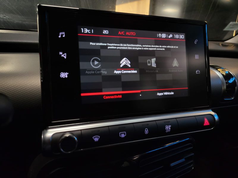 CITROEN C4 CACTUS 1.2 THP 110CV SHINE / KIT DISTRIBUTION A JOUR / CAMERA DE RECUL / APPLE CARPLAY