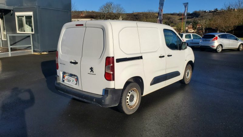 PEUGEOT PARTNER bHDI 100 PREMIUM CLIM RADAR AV et AR CAMERA