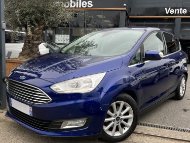 FORD C-MAX II PHASE 2 TITANIUM 1.0 ECOBOOST 125 APPLE CARPLAY & ANDROID CRIT AIR 1 - GARANTIE 1 AN